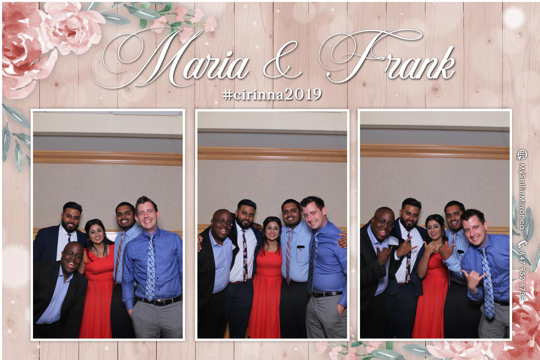 Wedding of Frank and Maria  | View more photos from the event at gallery.myselfiemirror.ca/u/romanmyselfiemirrorca/Wedding-of-Frank-and-Maria